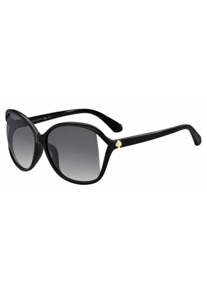 Kate Spade Black Gloriann/F/S Oversized Gradient Sunglasses