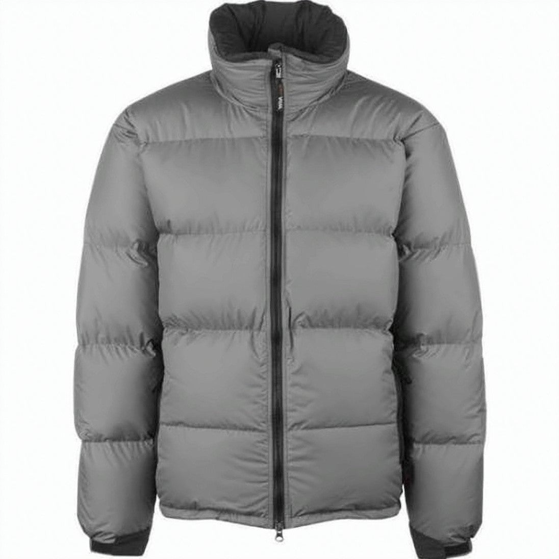 Other Brands High Collar Grey Padded Mountain Jacket