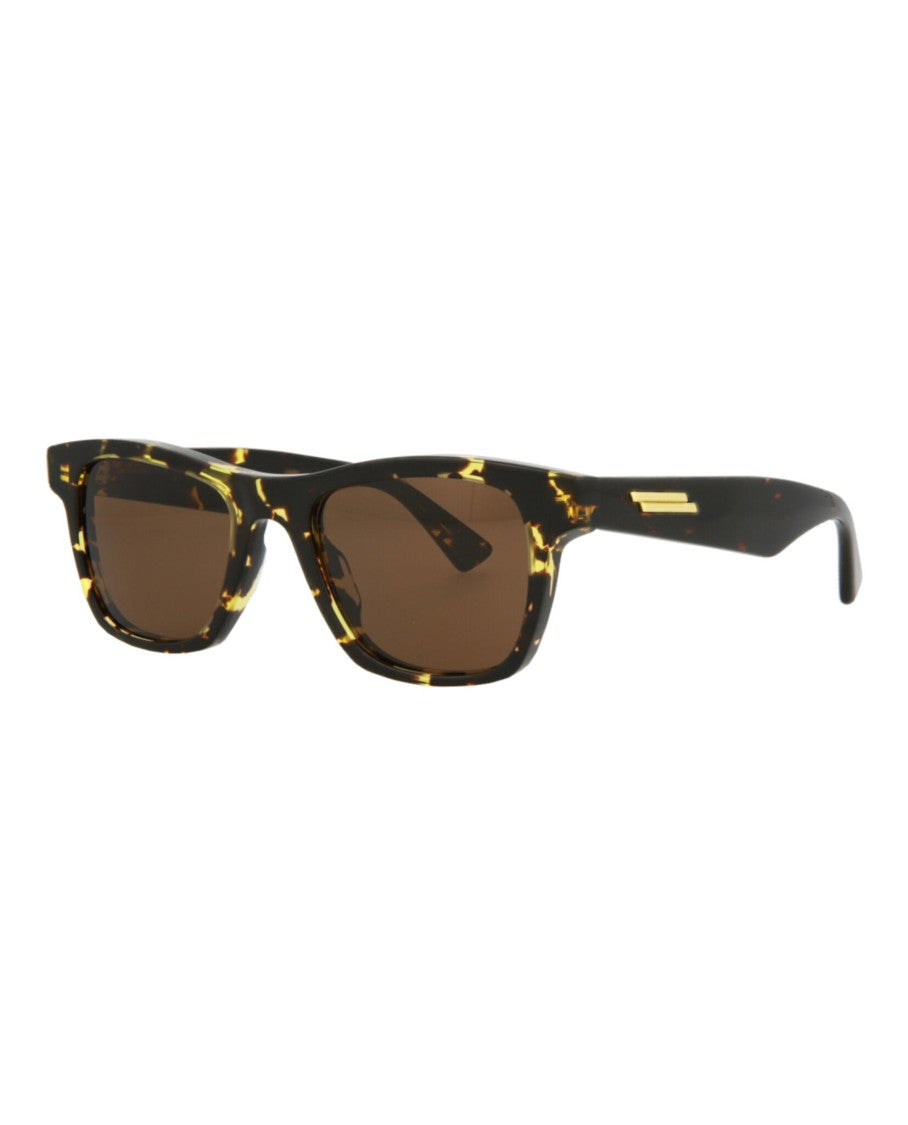 Bottega Veneta Rectangle-Frame Acetate Sunglasses