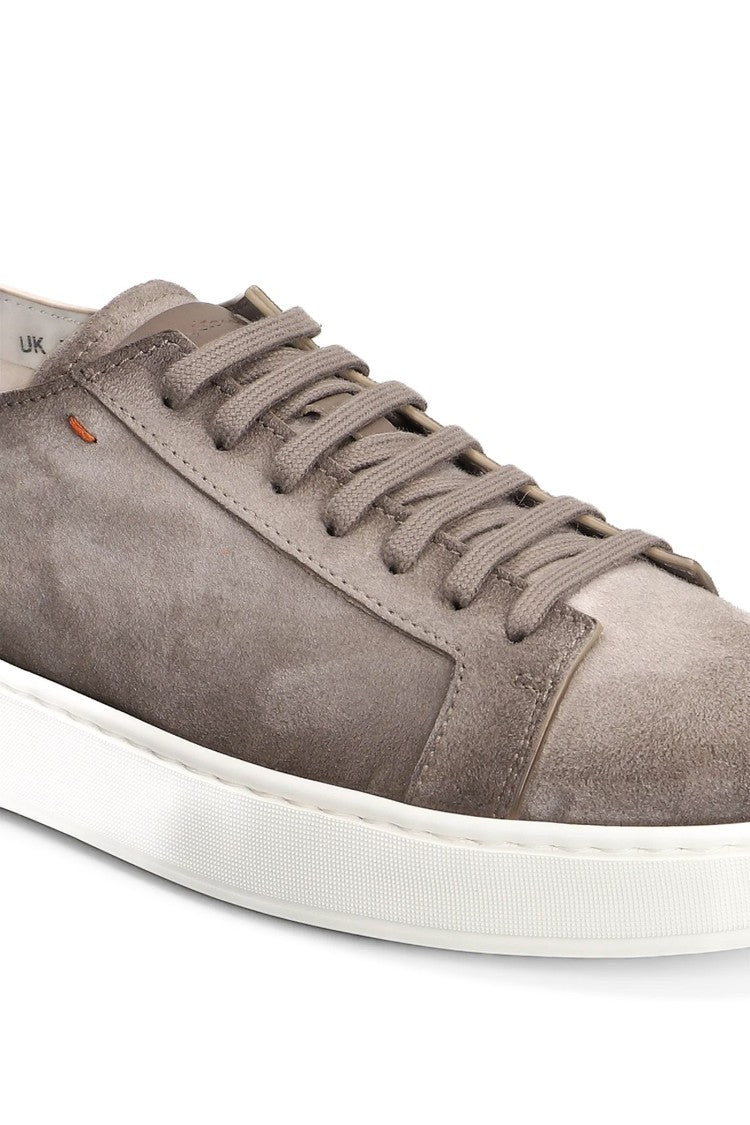 Santoni Supersoft Seta Suede Sneakers