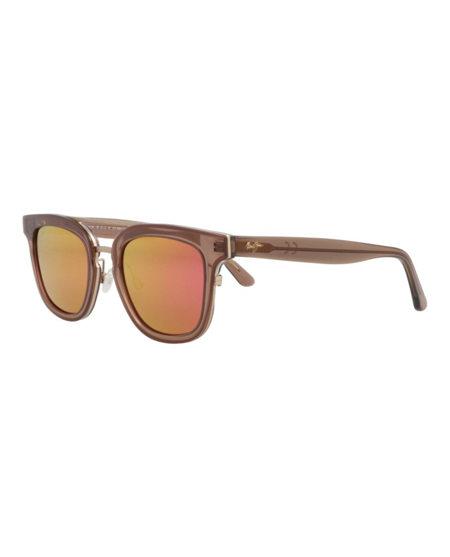 Maui Jim Square-Frame Acetate Sunglasses