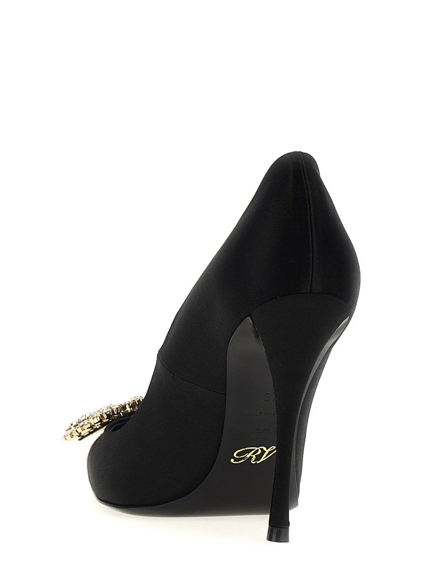 Roger Vivier 'Flower Strass' Pumps