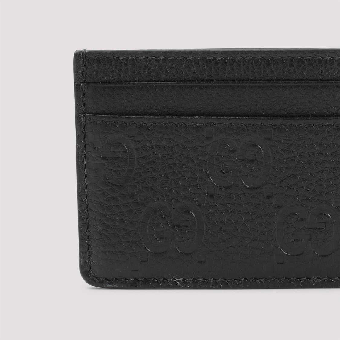 Gucci Black Leather Card Case