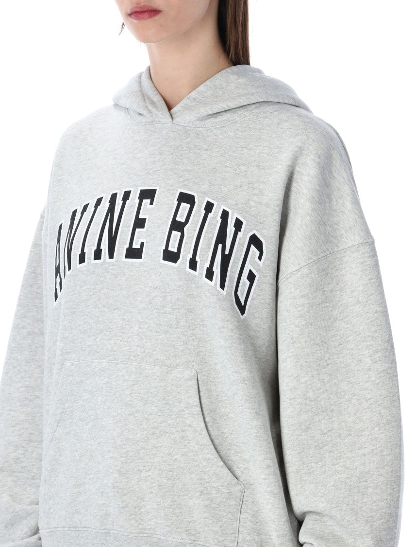 Anine Bing Grey Harvey Hoodie