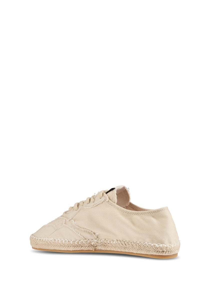Autry White Flat Shoes With Rounded Toe