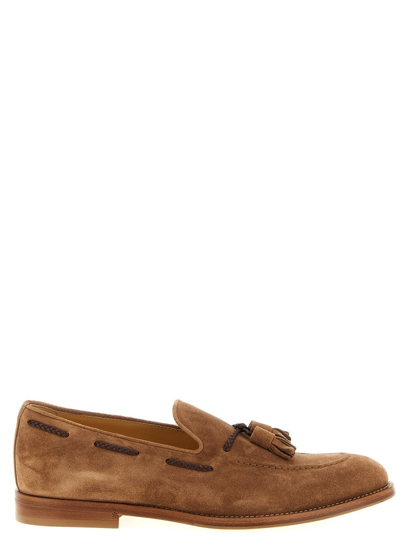 Brunello Cucinelli Suede Loafers