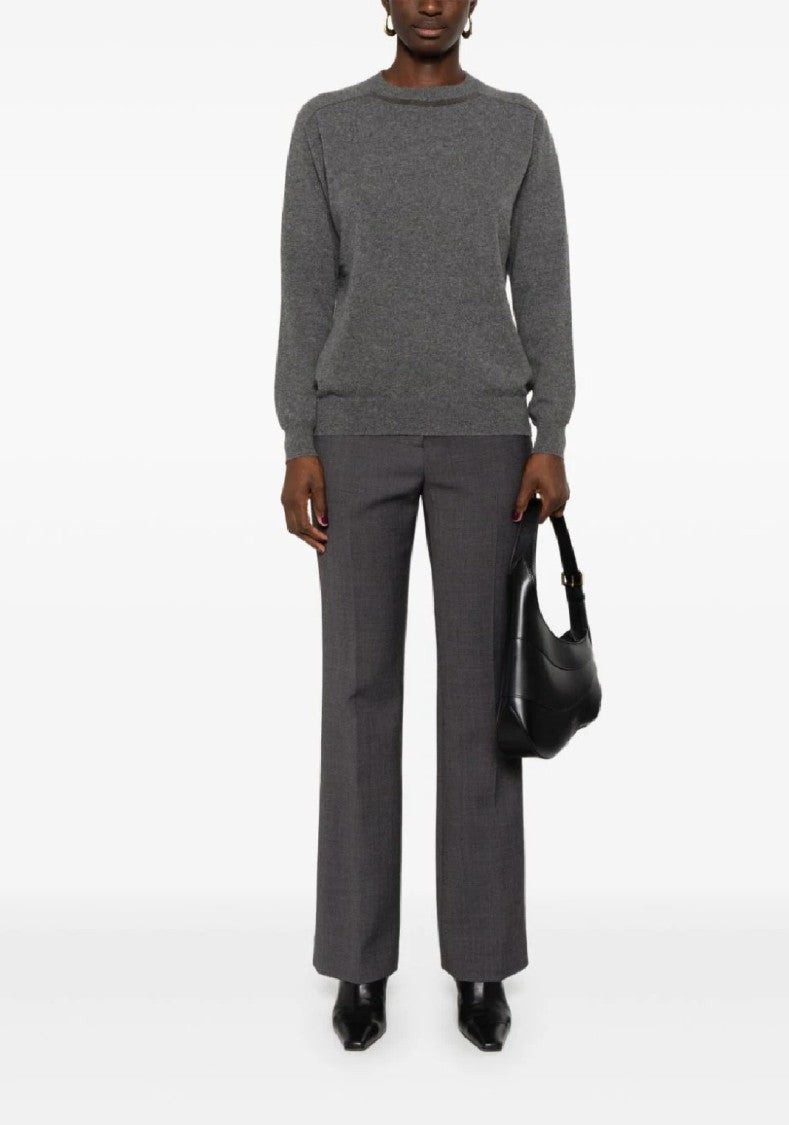 Brunello Cucinelli Crew Neck Long Sleeve Knitwear