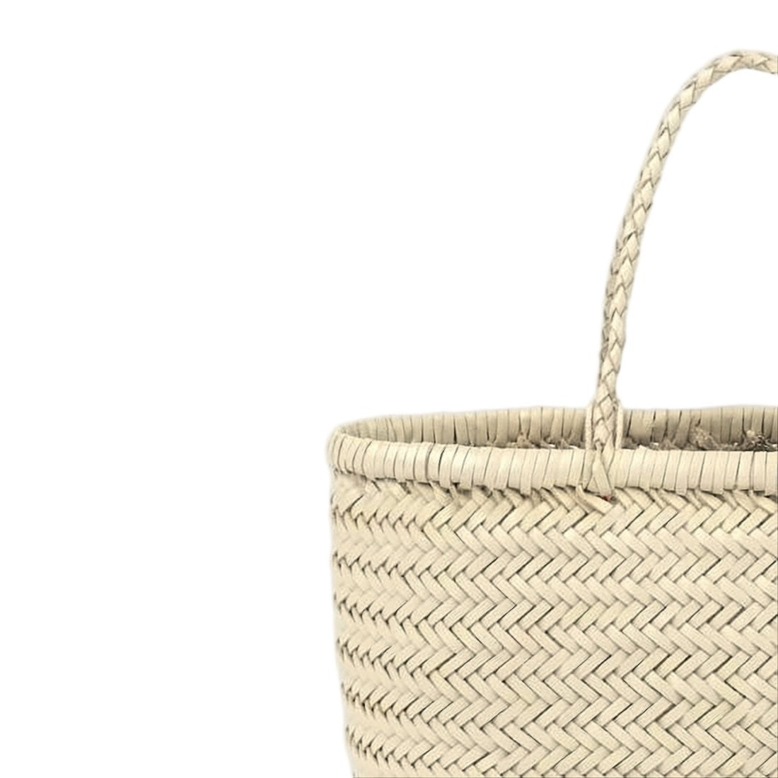 Dragon Diffusion Woven Buffalo Leather Mini Tote Bag