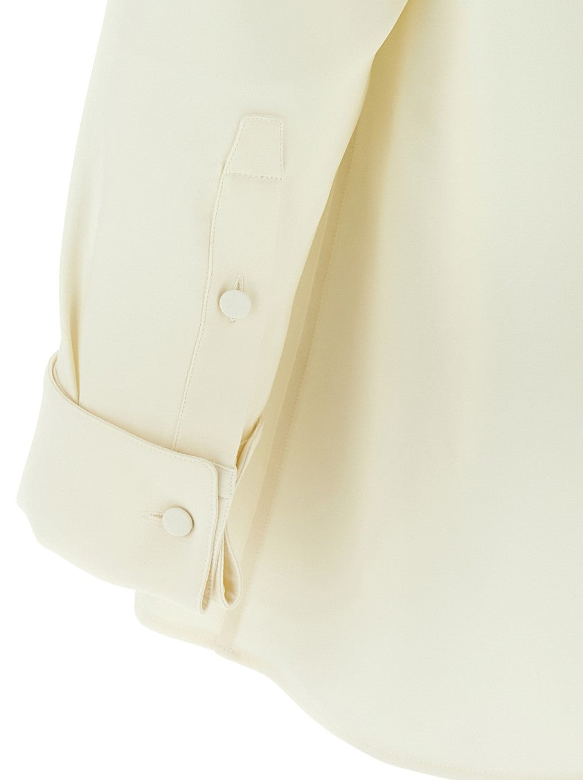 Brioni Pleated Plastron Shirt