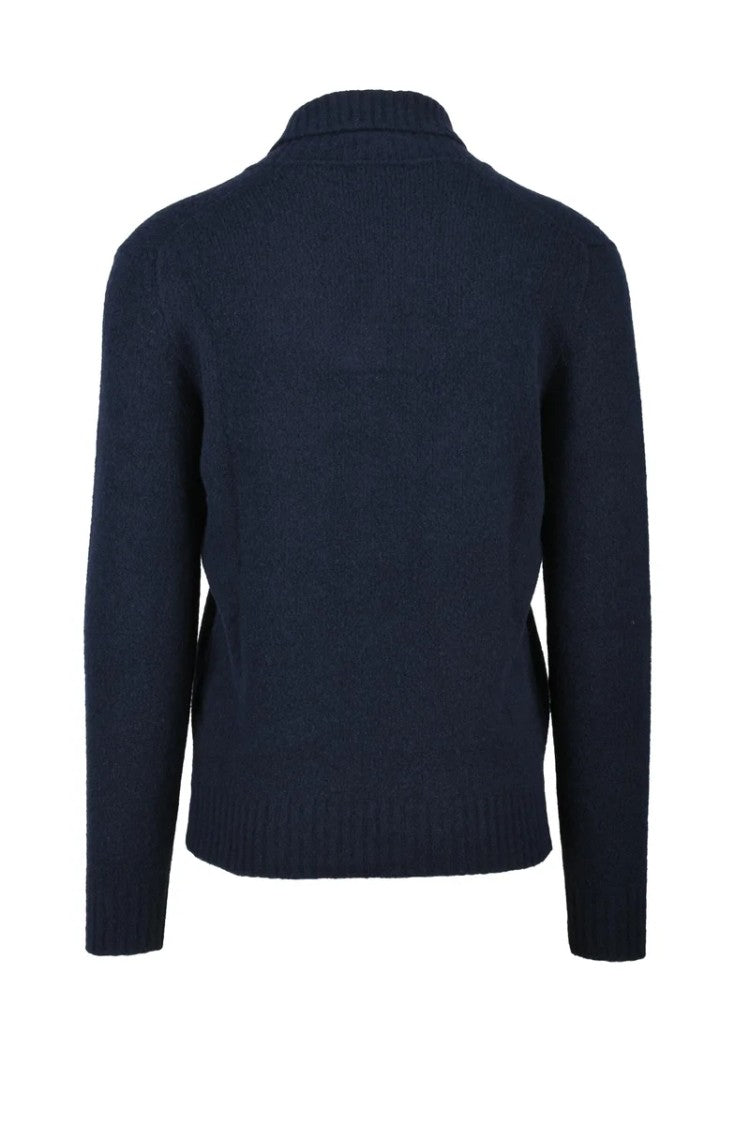 Kangra V-Neck Sweater Navy Blue