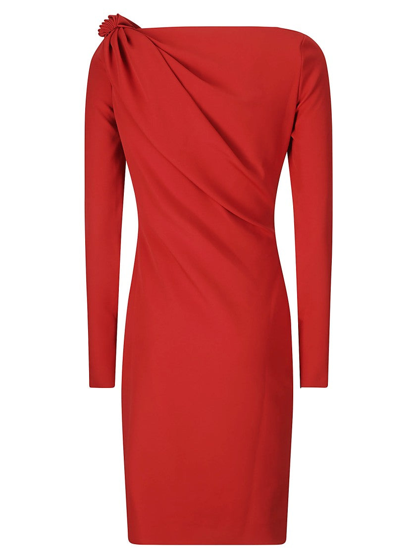 J. W. Anderson V-Neck Long-Sleeved Sheath Dress