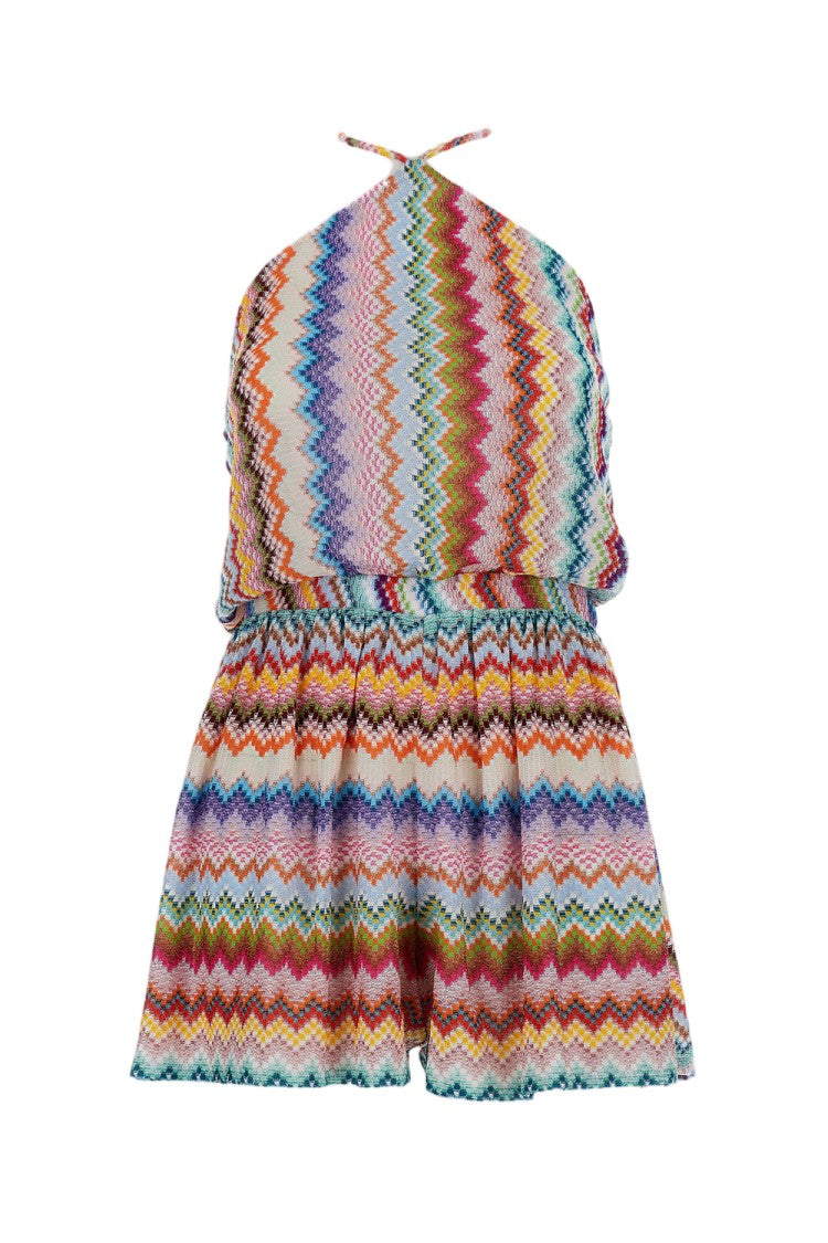 Missoni Multicolor Patterned Short Jumpsuit