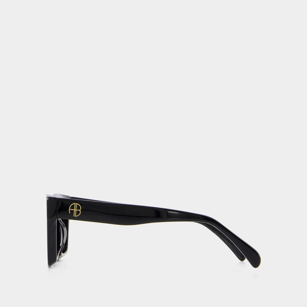 Anine Bing Indio Sunglasses - Acetate - Black