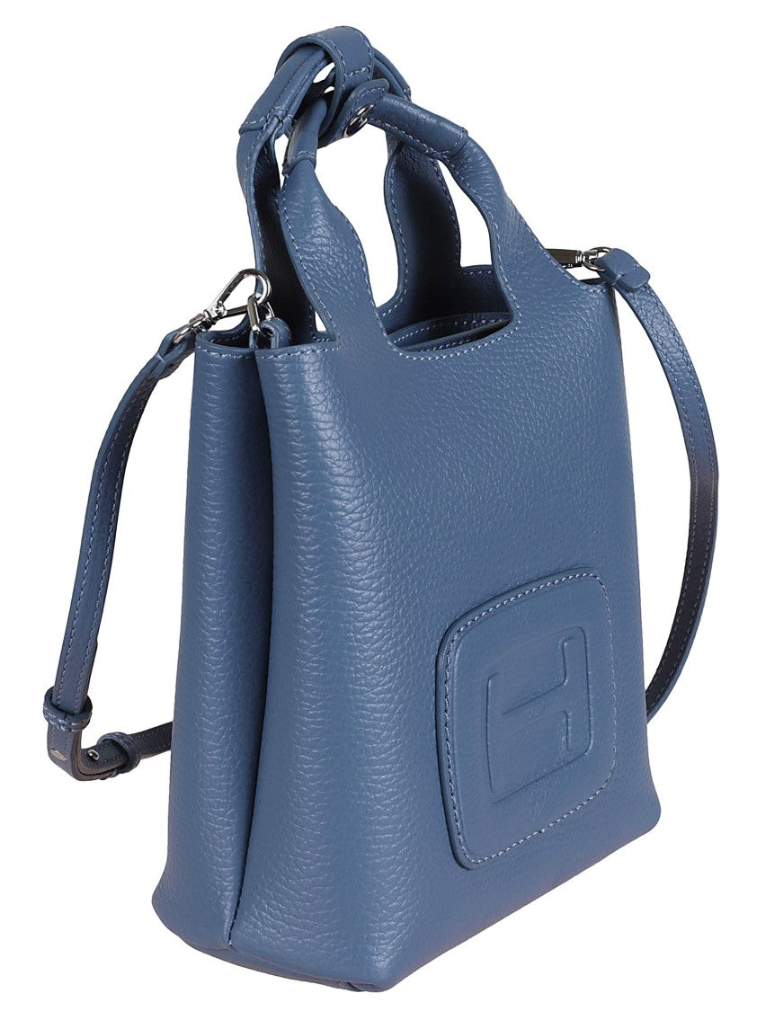 Hogan Structured Leather H Bag