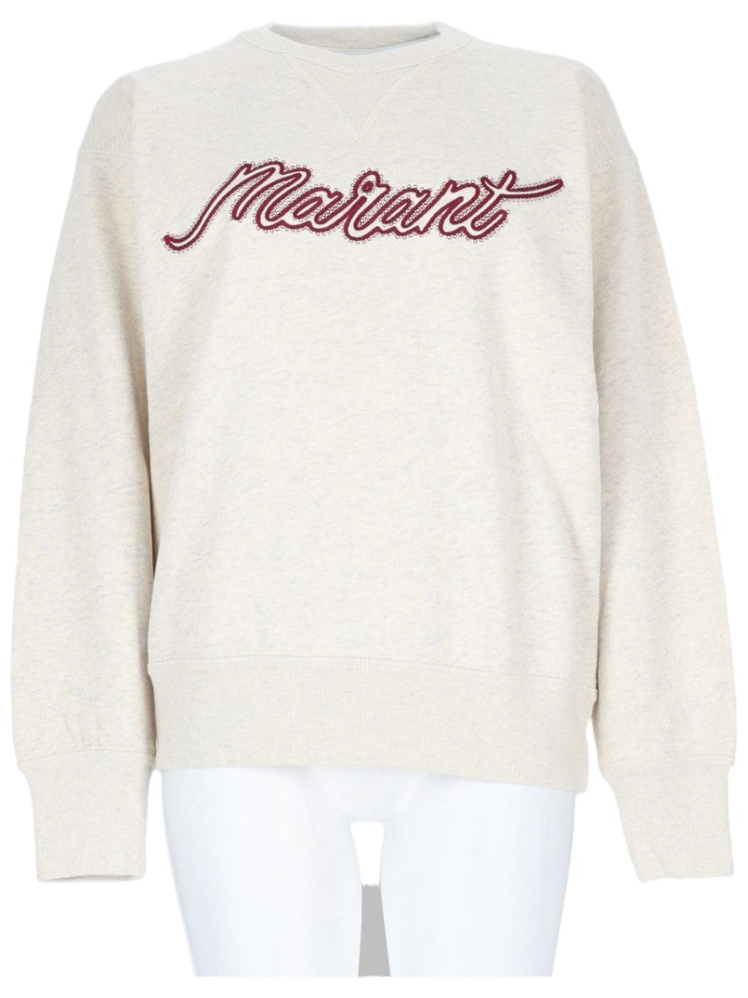 Isabel Marant Étoile Rise Relaxed-Fit Embroidered Cotton-Blend Sweatshirt