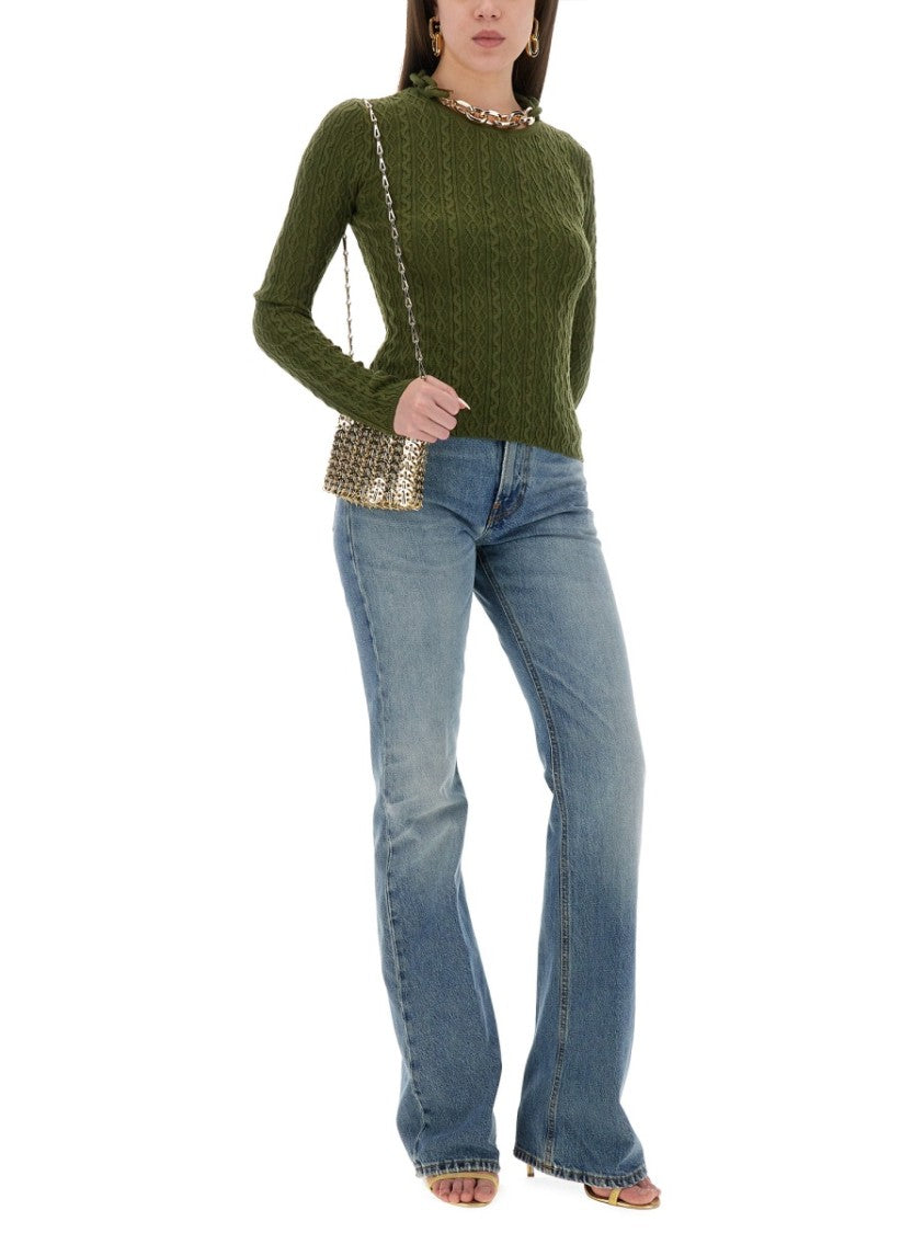 Rabanne Refined Wool-Cashmere Blend Knitwear