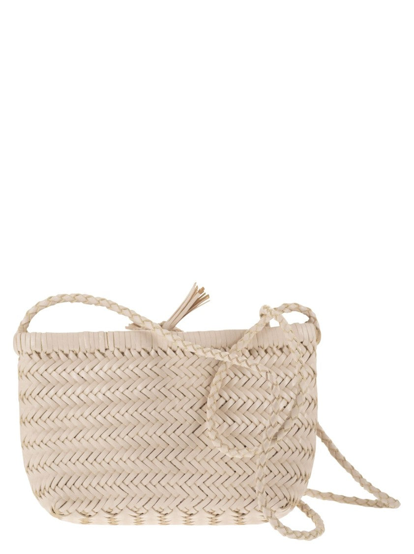 Dragon Minsu - Mini Woven Leather Bag