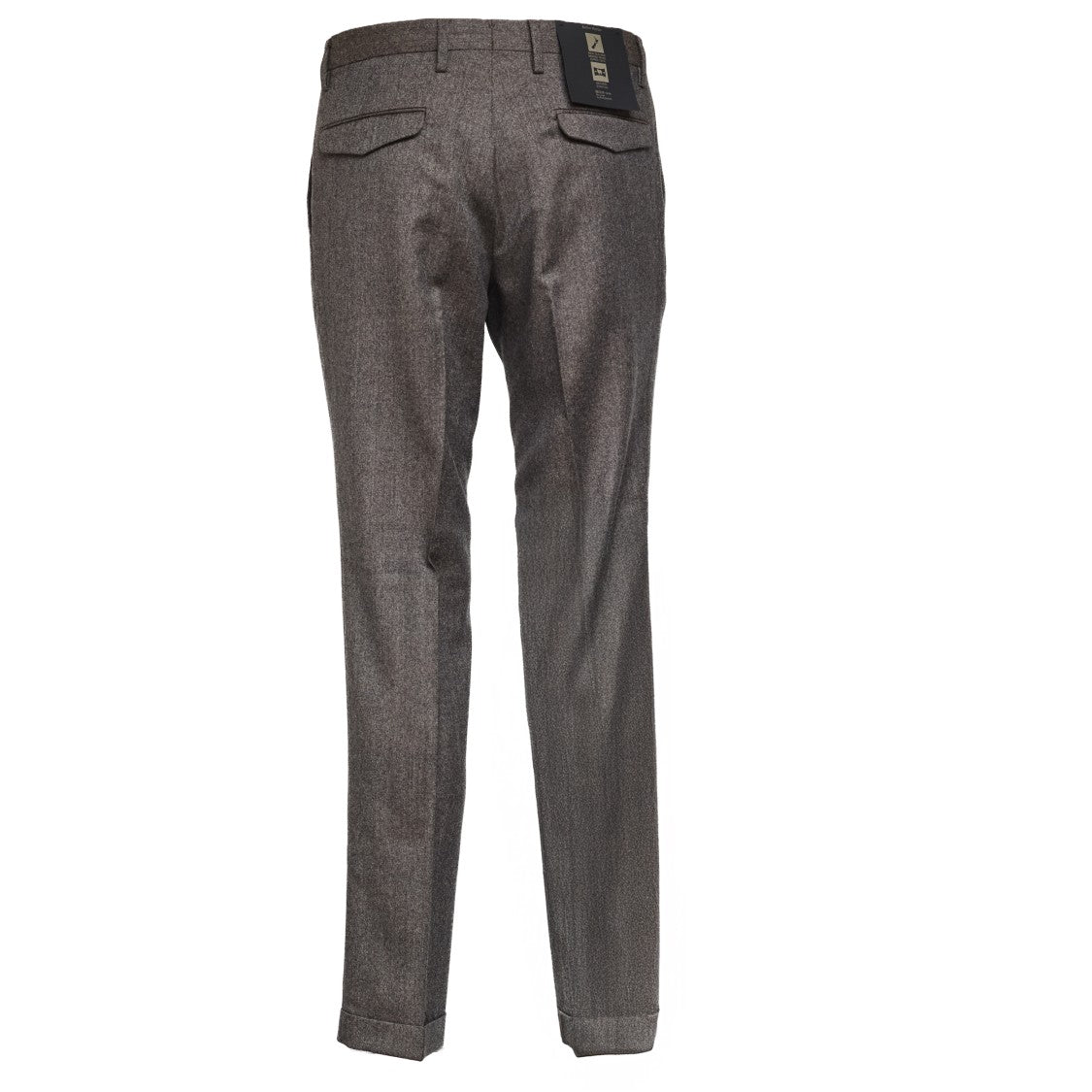 Briglia 1949 Chocolate Brown Wool Trousers