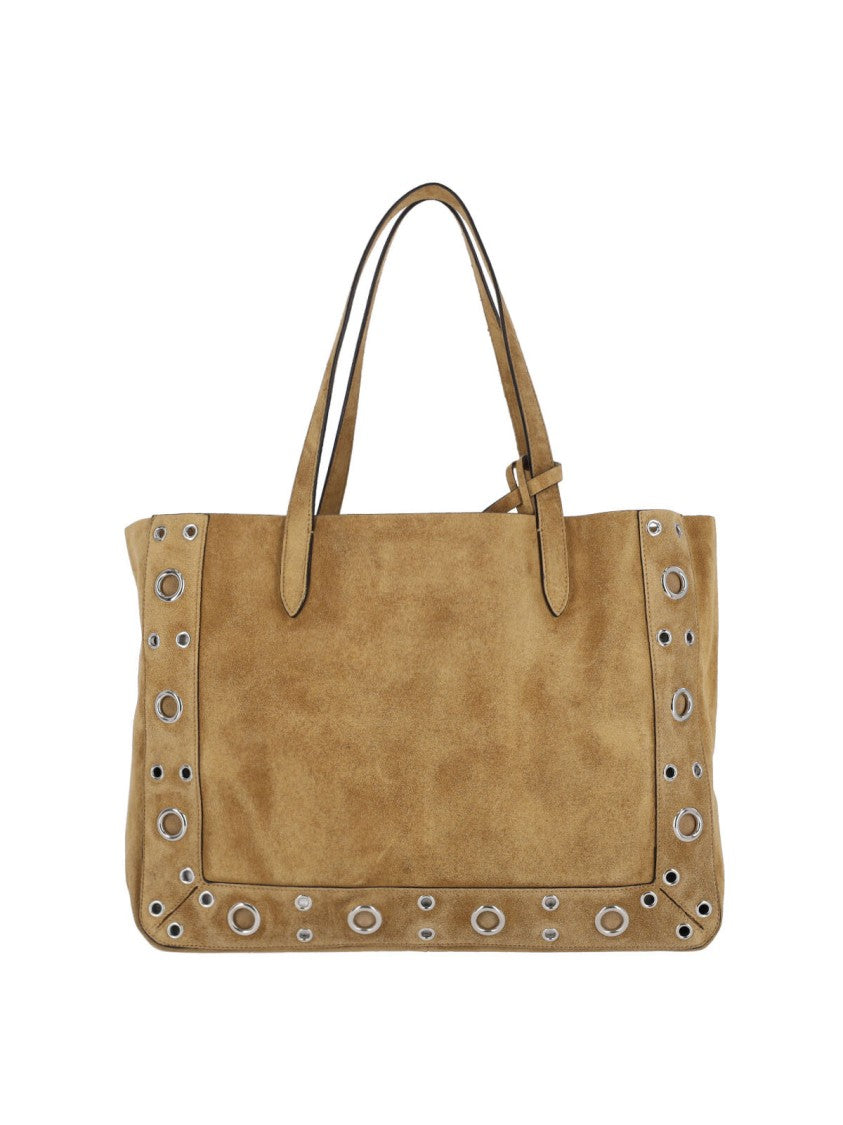 Valentino Garavani Nellcôte Tote Bag Medium – Dark Brown