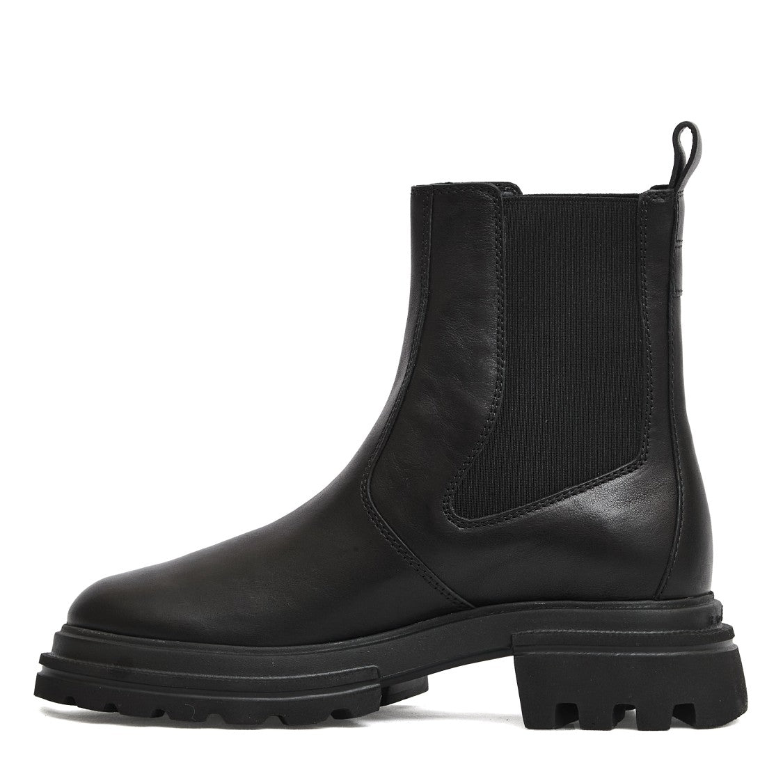 Hogan Smooth Leather Chelsea Boots