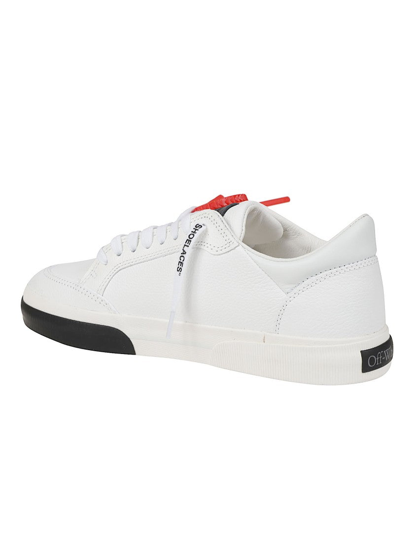 Off-White New Low Vulcanized Smooth Leather Low-Top Sneakers
