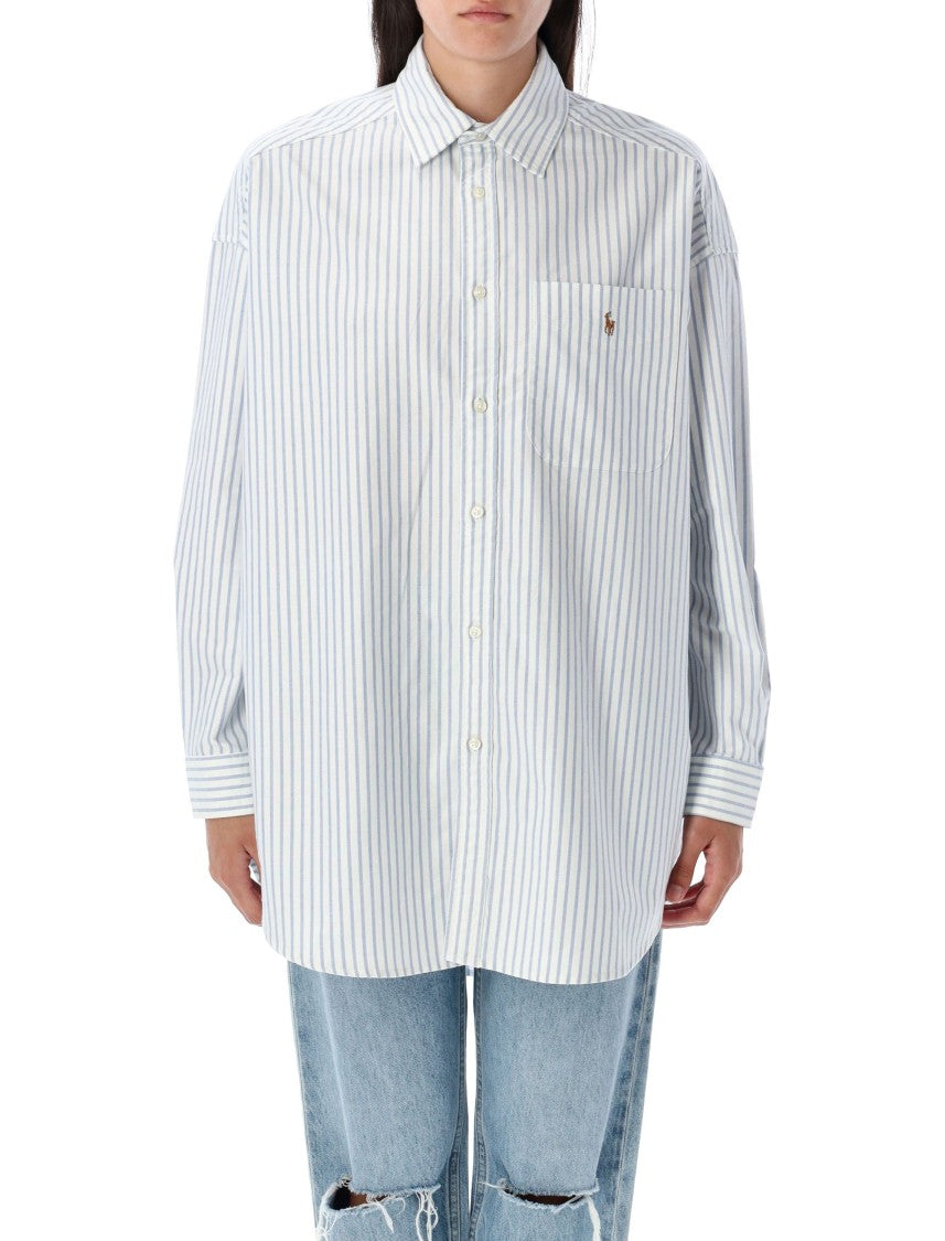 Polo Ralph Lauren Oxford Shirt With Classic Button-Down Design