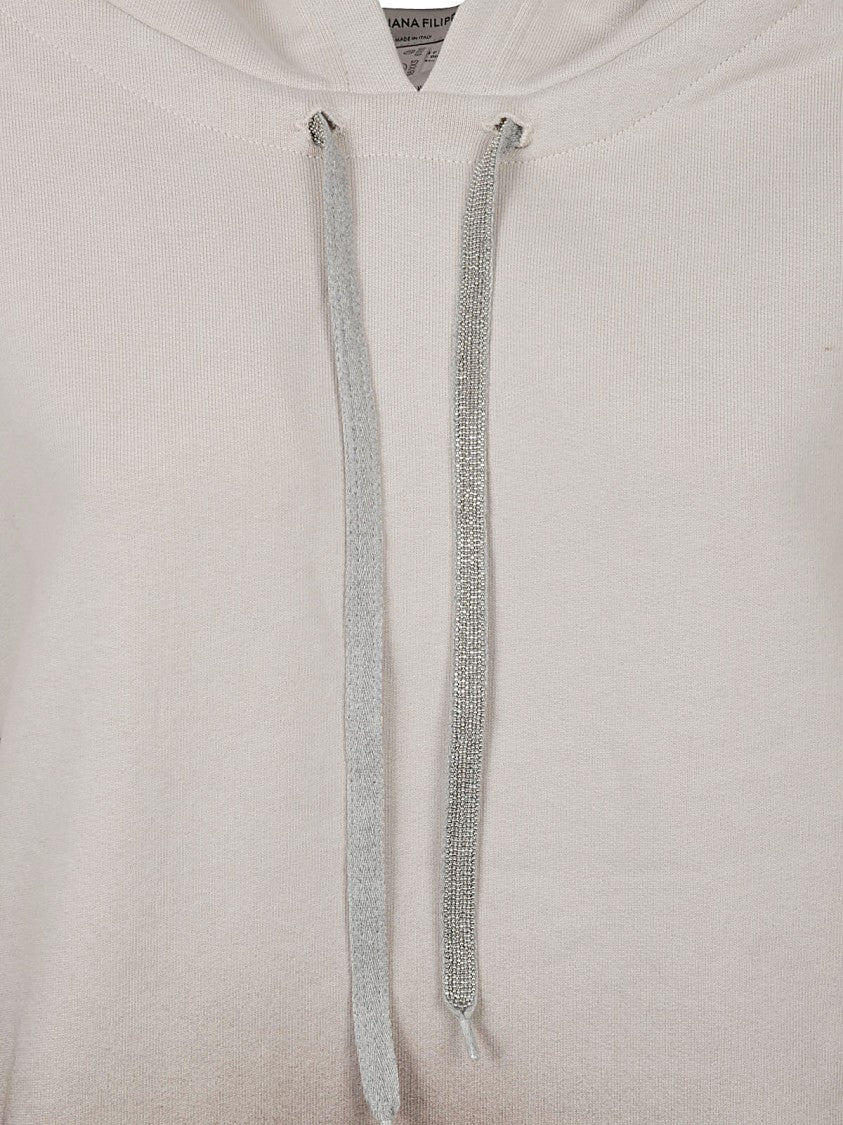 Fabiana Filippi Gradient Dip-Dye Hoodie