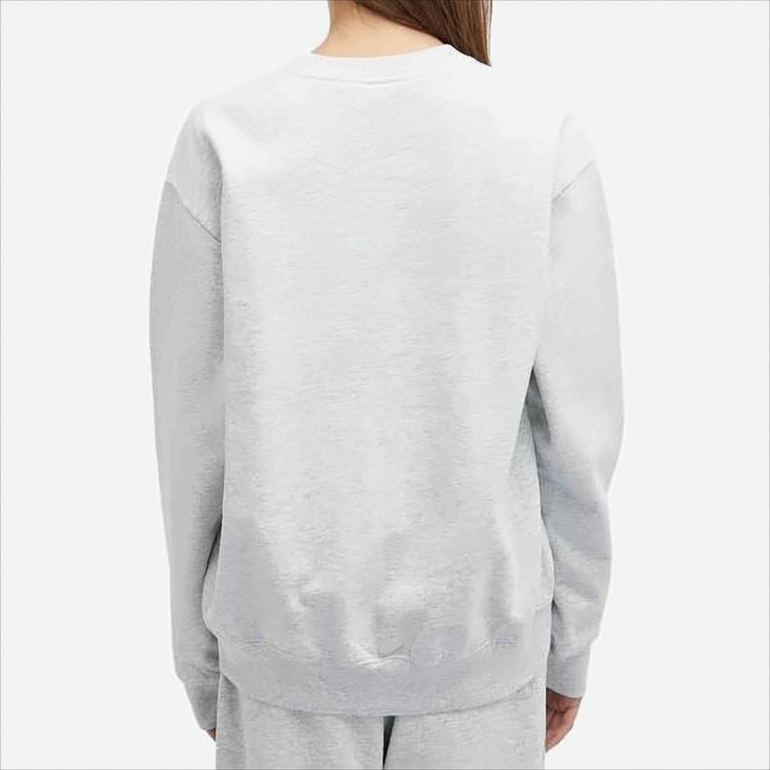 Sporty And Rich Long-Sleeve Sweatshirt With Classic Crew Neck