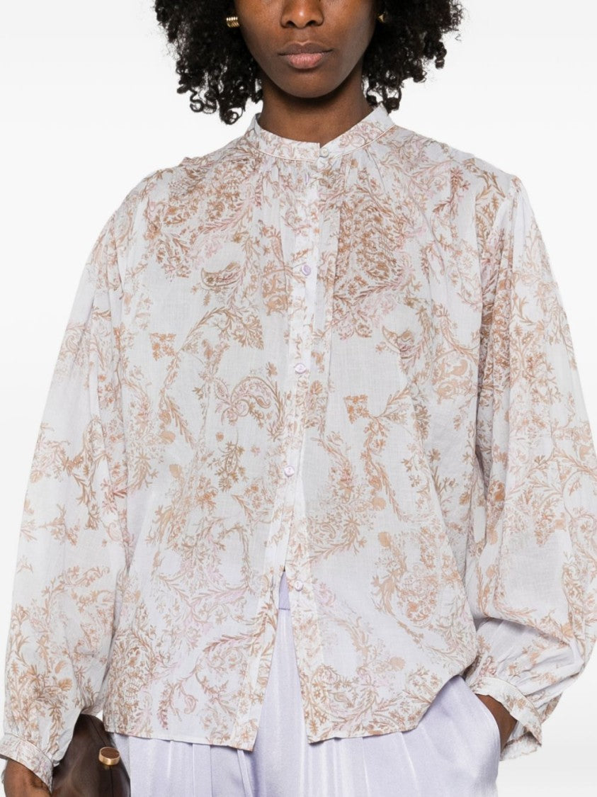 Forte Forte Lightweight Blouse With Floral