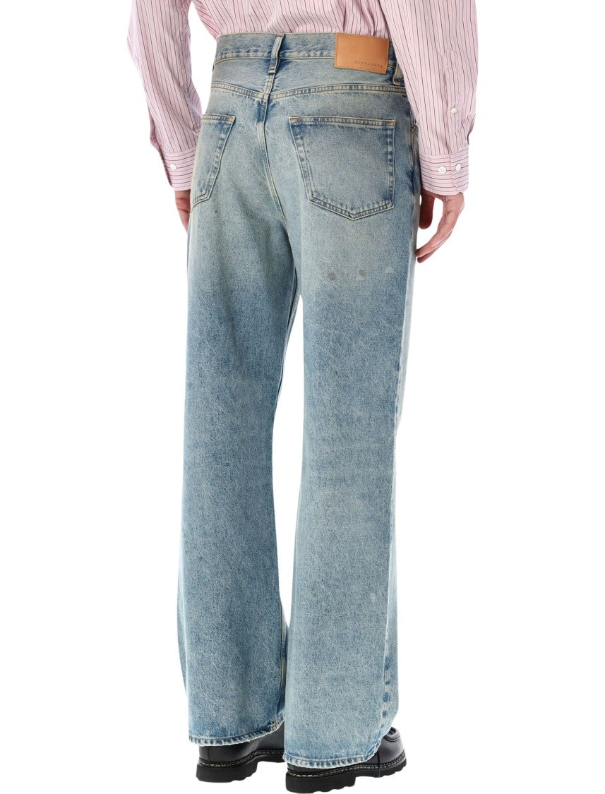 Sunflower Relaxed Boot Paint Worn Jeans