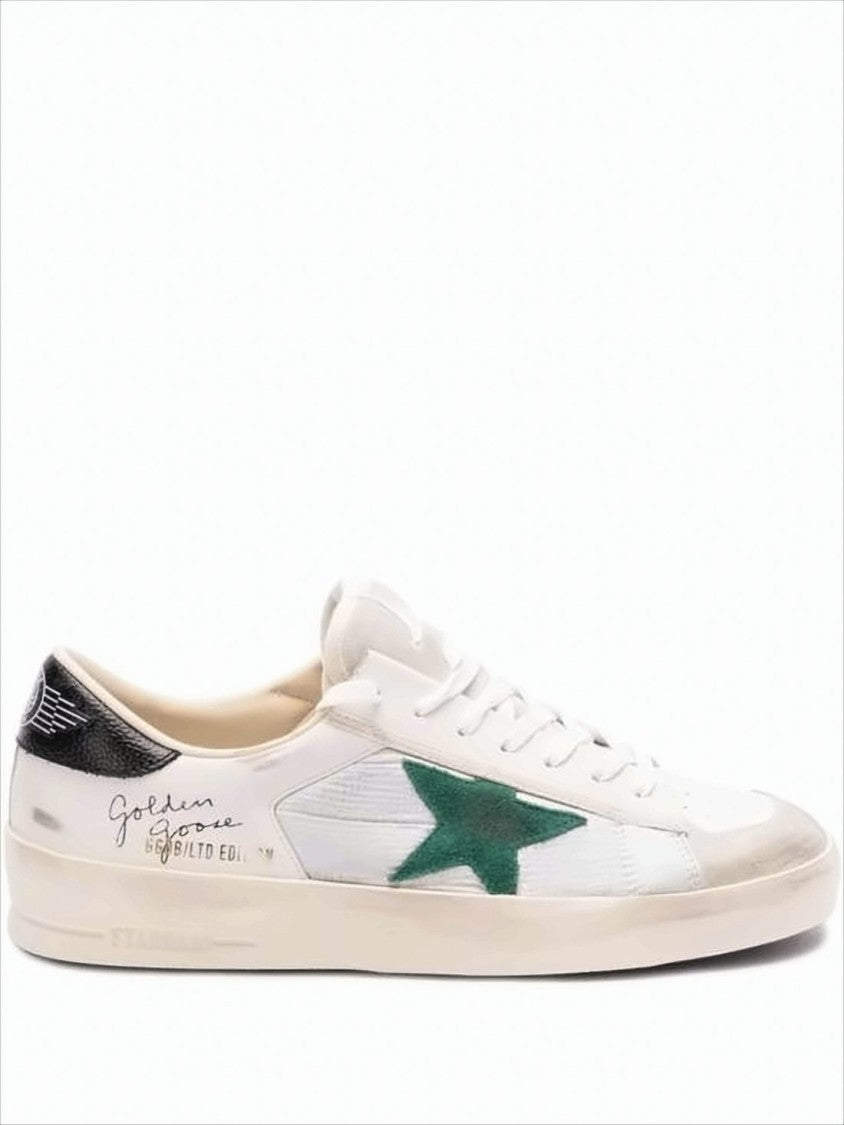 Golden Goose Low-Top Sneakers With Vintage Charms And Unique Detailing