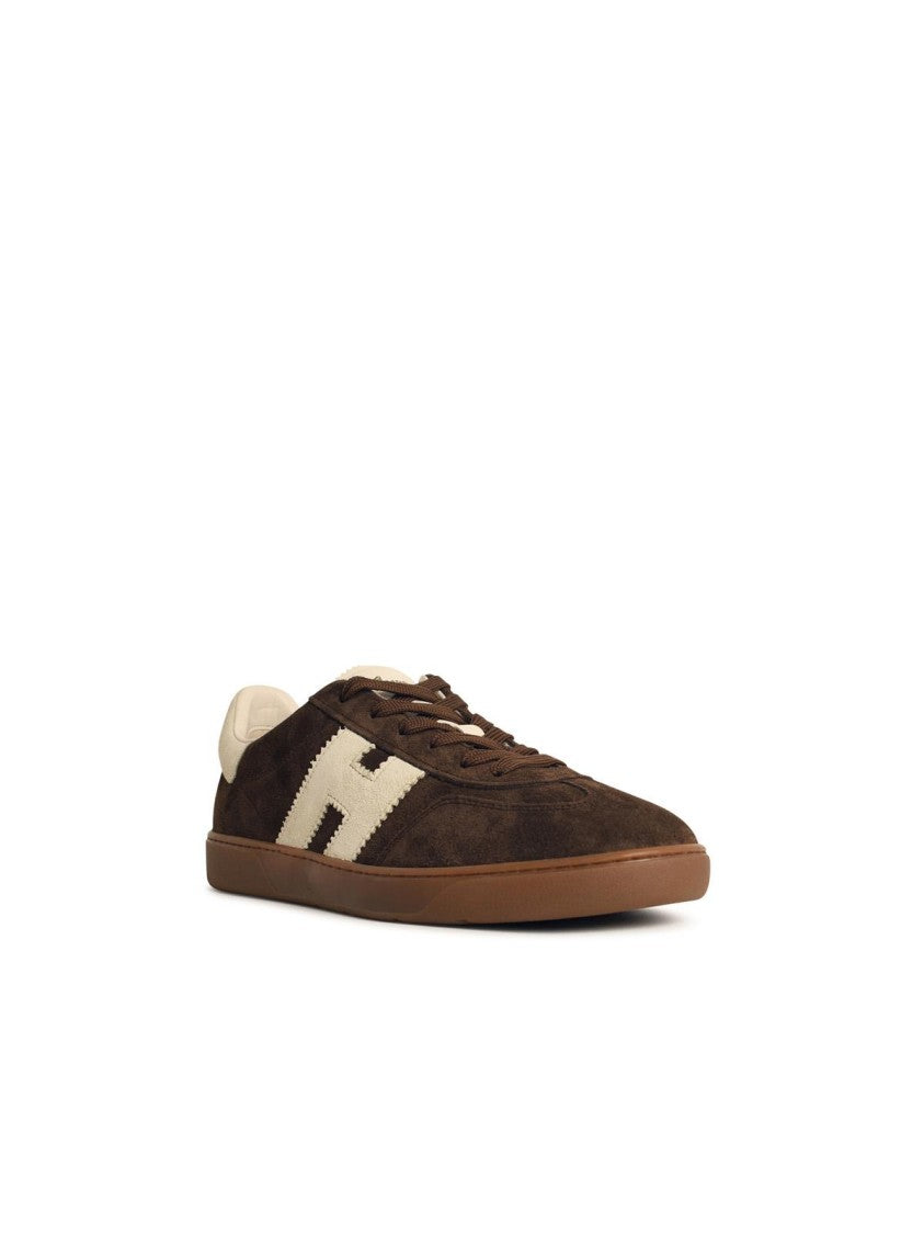 Hogan Cool' Brown Suede Sneakers