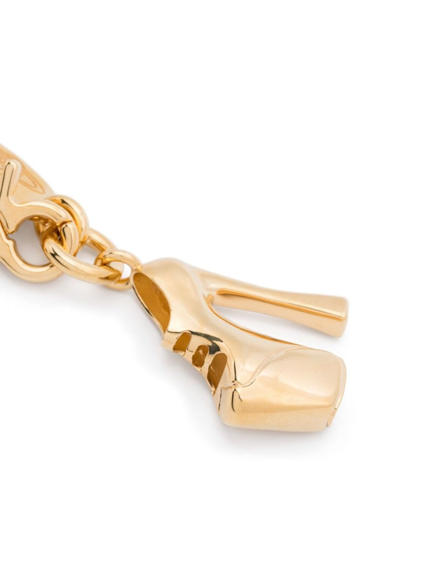 Vivienne Westwood Gold-Tone Necklace With High-Heeled Shoe Pendant
