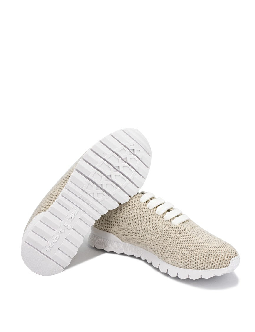 Kiton Beige Knitted Fabric Runners