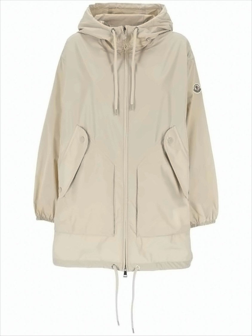 Moncler Lightweight Hooded Jacket With Adjustable Features