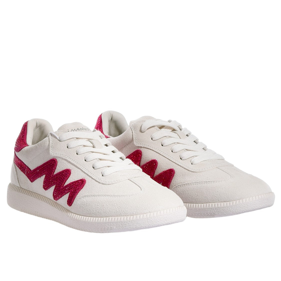 Mimanera Pink Handcrafted Royal Individual Masterpiece Sneakers
