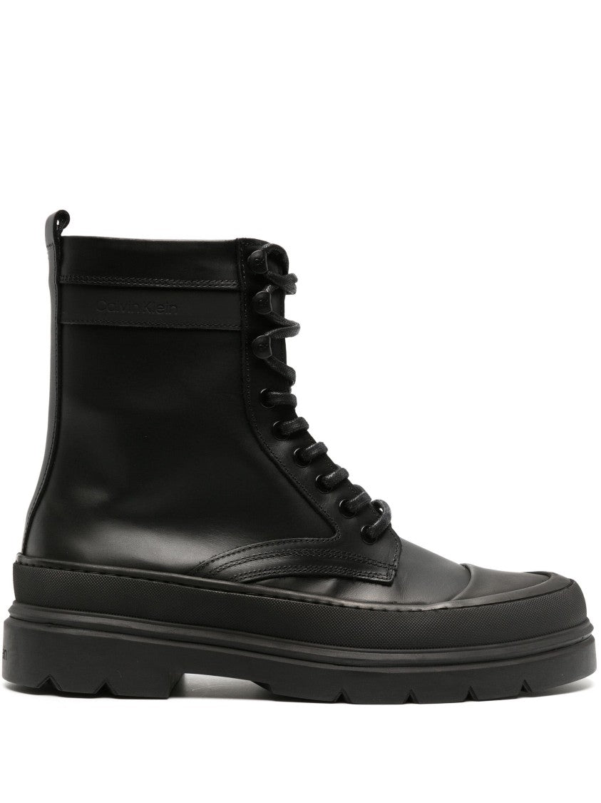 Calvin Klein Lace Up Boot High
