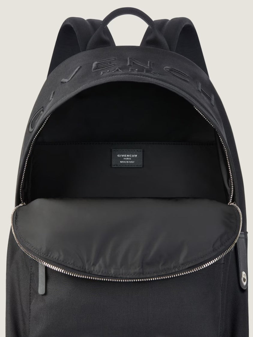 Givenchy Black New Journey Structured Polyamide Backpack