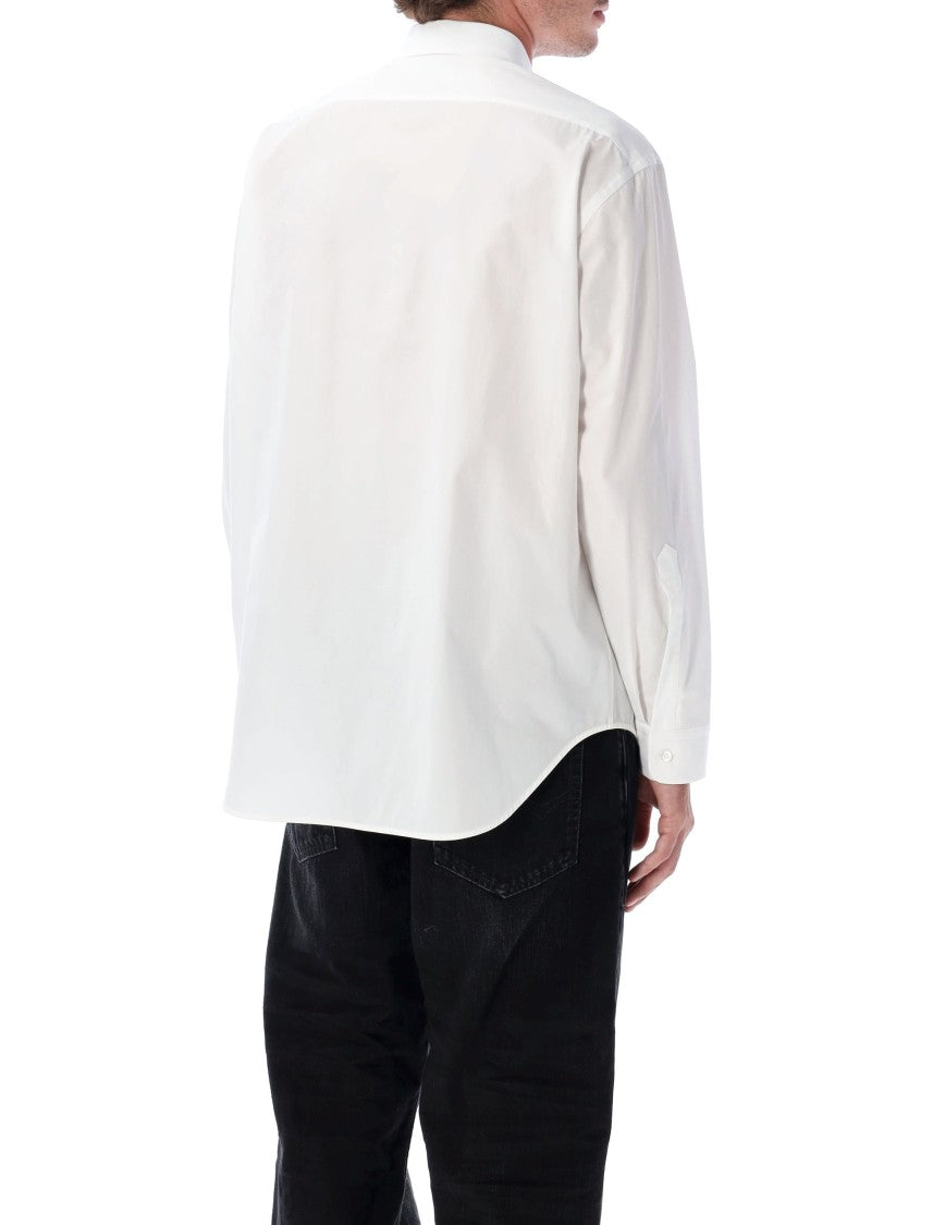Balenciaga White Poplin Standard Shirt