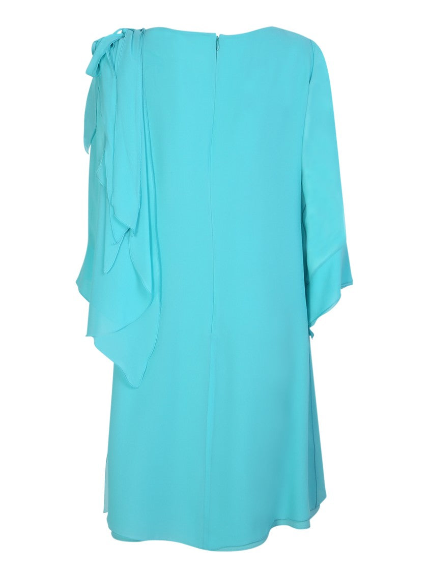 Chantal Lenoir Silk Dress With Draped Panel