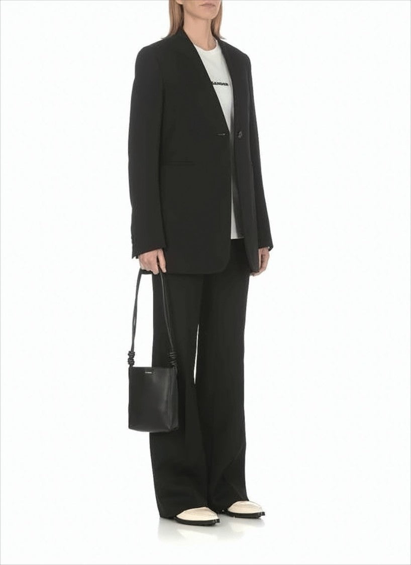 Jil Sander Long-Sleeve Cotton T-Shirt With Minimalist Design