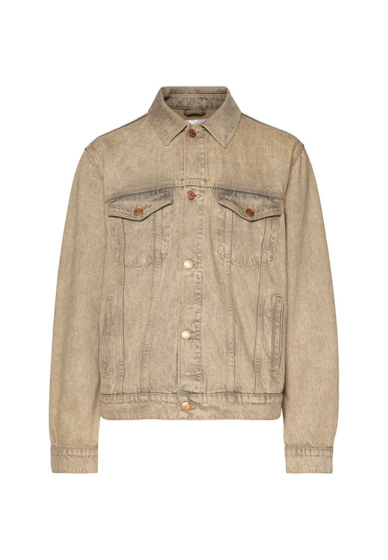 Samsoe Samsoe Typhoon Toned Wash Cotton Denim Jacket