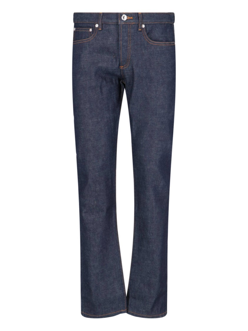 A.P.C. "Petit Standard" Straight Jeans – Blue