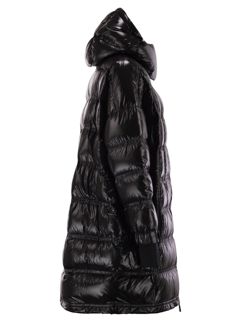Moncler Grenoble Rochelairs - Long Down Jacket With Hood