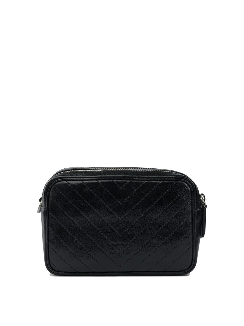 Pinko Leather Crossbody Bag