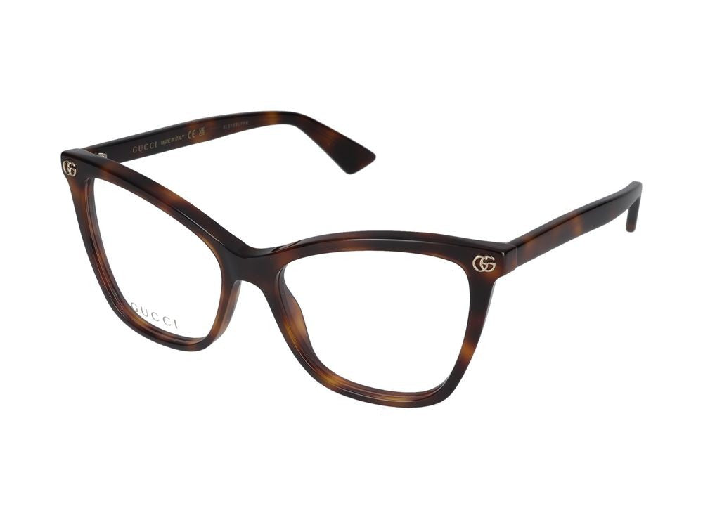 Gucci Eyeglasses Gg1817o 002 Havana Havana Transpa 55/16/140