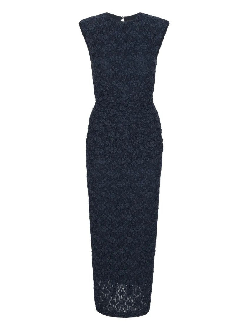 Rotate Birger Christensen Lace Long Midi Dress