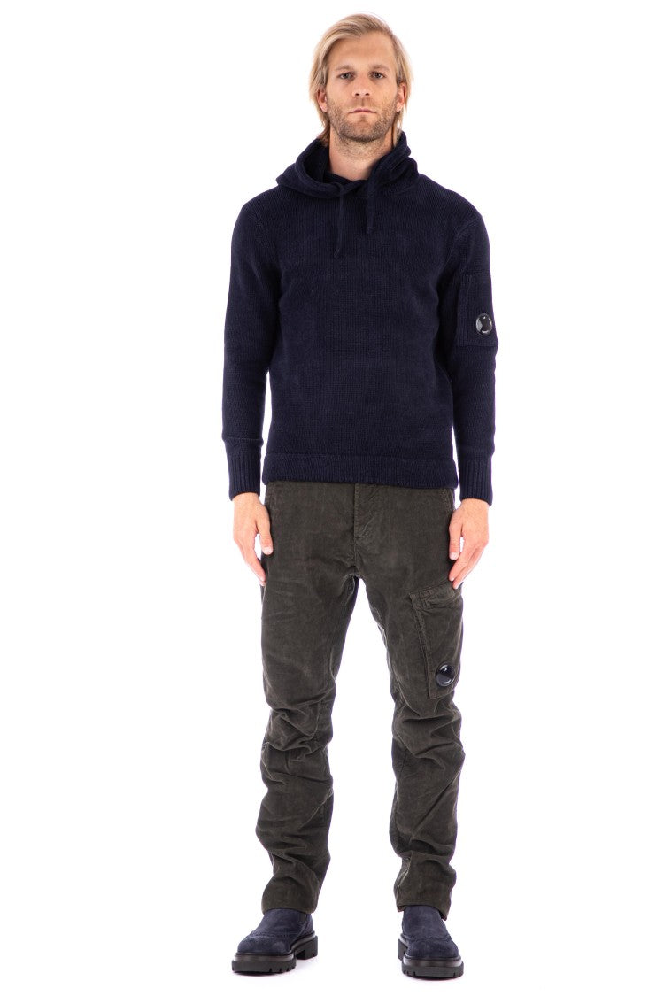 C.P. Company Chenille Hoodie Sweatshirt