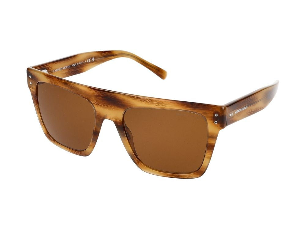 Giorgio Armani Sunglasses Giorgio Armani 0Ar8177 592173 Miele Striato 52/18/145