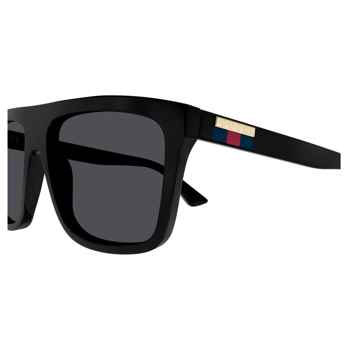 Gucci Gg0748s Bold Rectangular Frame Sunglasses